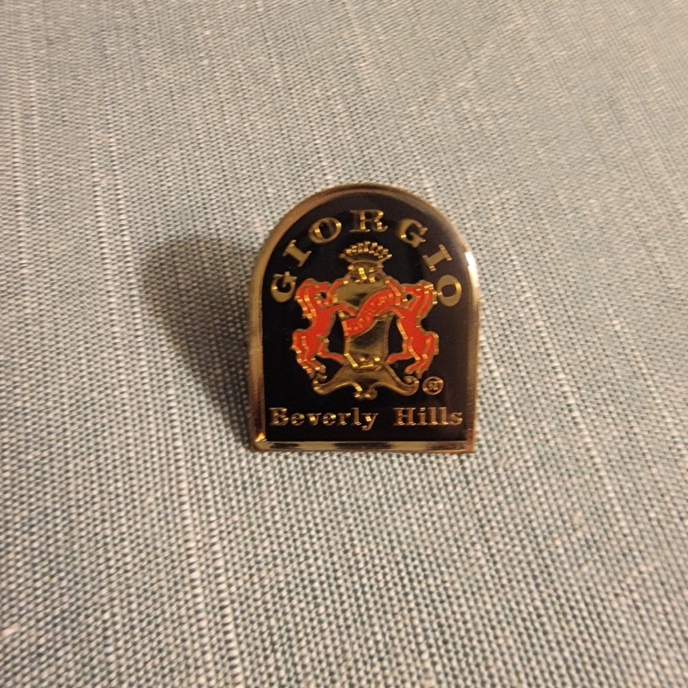 Vintage Giorgio Beverly Hills lapel pin